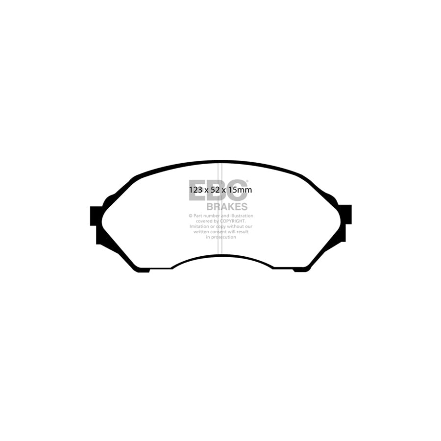 EBC DP1302 Mazda 323 Ultimax Front Brake Pads 2 | ML Performance UK Car Parts