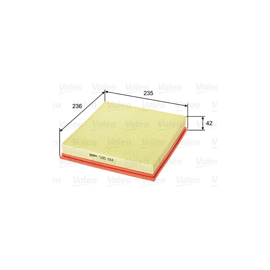 Valeo 585194 Air Filter
