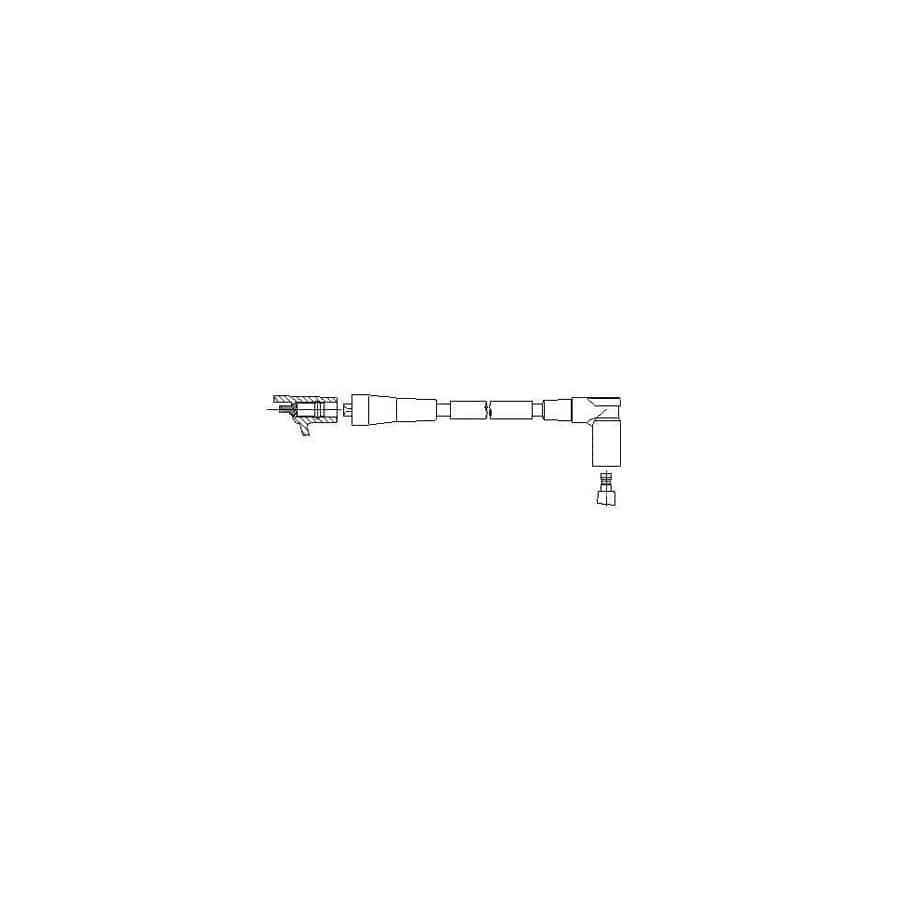 Bremi 6A08E56 Ignition Lead for Peugeot 405