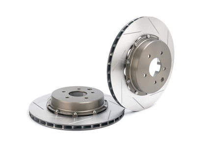 Paragon 2-Piece Brake Discs Rear Pair 350mm x 20mm (13.78" x 0.79") - Infiniti Q60 14-16 (CV36)