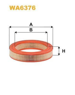 WIX Filters WA6376 Air Filter