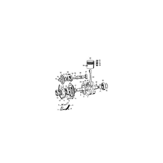 Genuine BMW 11310032550 Timing Chain (Inc. R27, R25/3 & R26)