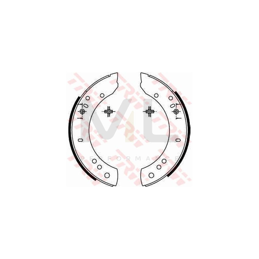 TRW GS6082 Brake Shoe Set