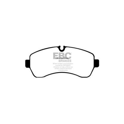 EBC DP1928 Mercedes-Benz VW Ultimax Front Brake Pads - Brembo Caliper 2 | ML Performance UK Car Parts