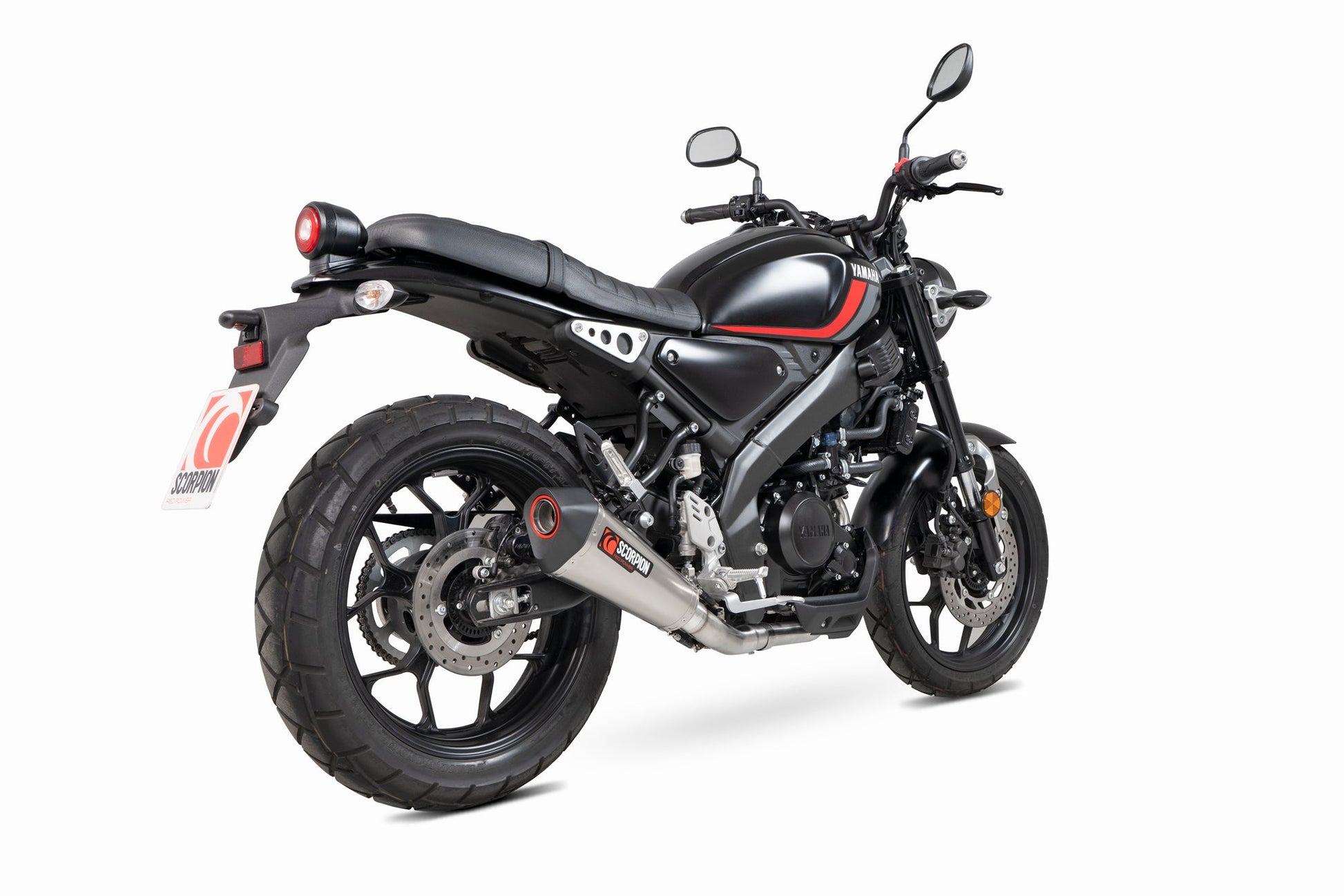 Scorpion RYA117SYSTEO Yamaha XSR-125 Serket Taper Full System - Titanium Sleeve | ML Performance UK UK