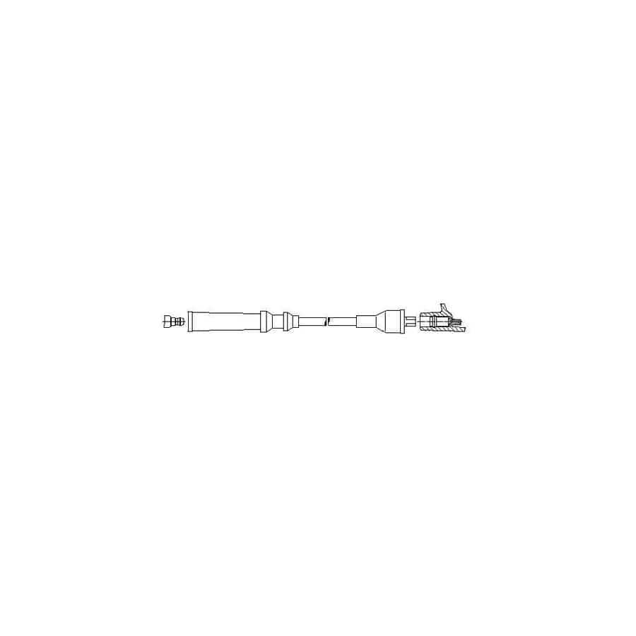 Bremi 6A33/84 Ignition Lead for Mazda 323 I Estate (Fa4)