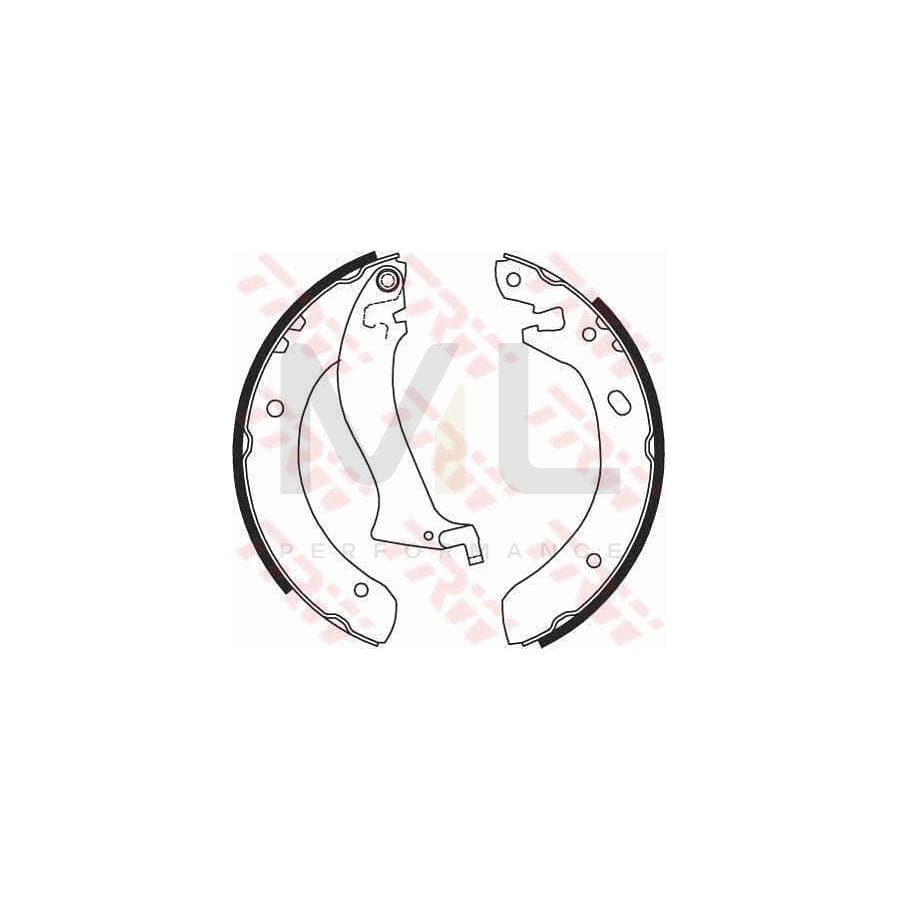 TRW GS8633 Brake Shoe Set for LAND ROVER FREELANDER
