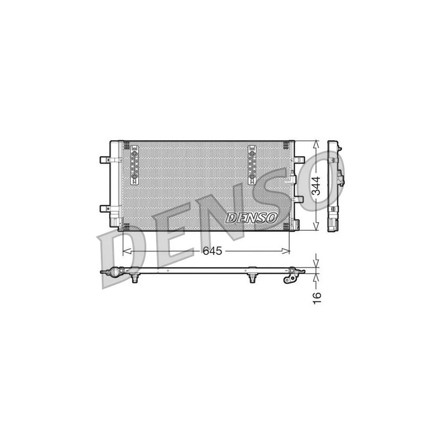 DENSO DCN32060 Air Conditioning Condenser