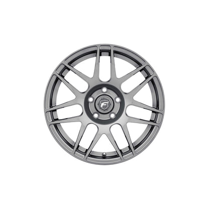 Forgestar F17388022P15 18x8 F14 Drag Semi Concave 5x120 ET15 BS5.125 Gloss Anthracite Drag Racing Wheel