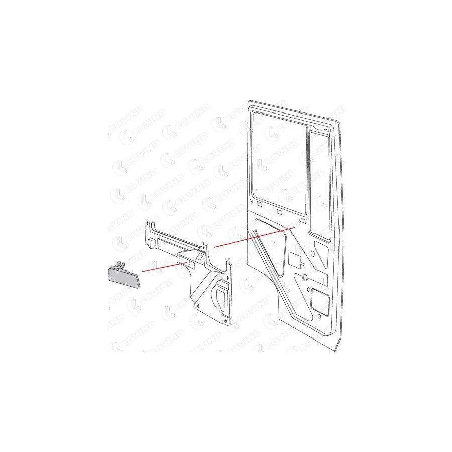 Covind M20/171 Door Handle