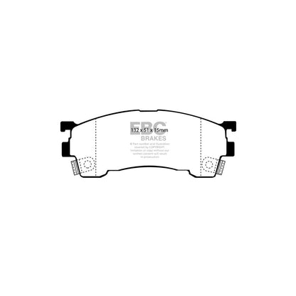 EBC PD13KF331 Ford Mazda Yellowstuff Front Brake Pad & GD Disc Kit 2 | ML Performance UK Car Parts