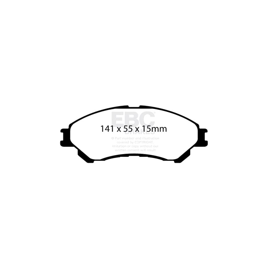 EBC PD40K2398 Suzuki Ultimax Pad & Plain Disc Kit (Inc. SX4 S-Cross & Vitara) 2 | ML Performance UK Car Parts