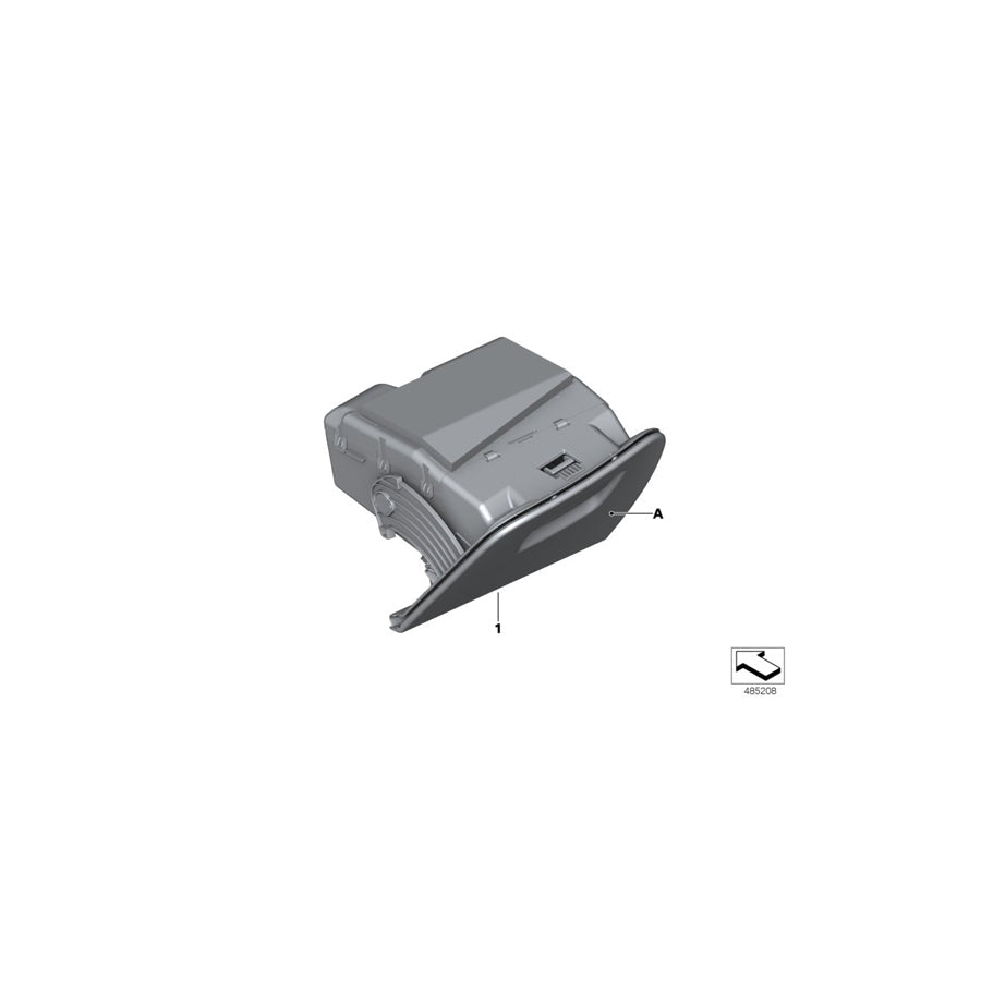 Genuine BMW 51457992327 G31 F90 G30 Stor.Comp.F.Dashb.Leather Driver's Side INDIVIDUAL (Inc. 530dX, 530d & 530i)
