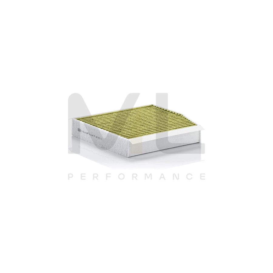 MANN-FILTER FP 26 007/1 Pollen filter Activated Carbon Filter, Activated Carbon Filter with polyphenol, Particulate filter (PM 2.5), with antibacterial action, with fungicidal effect, FreciousPlus