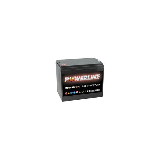 Powerline PL75-12 Mobility Battery 12V 70Ah