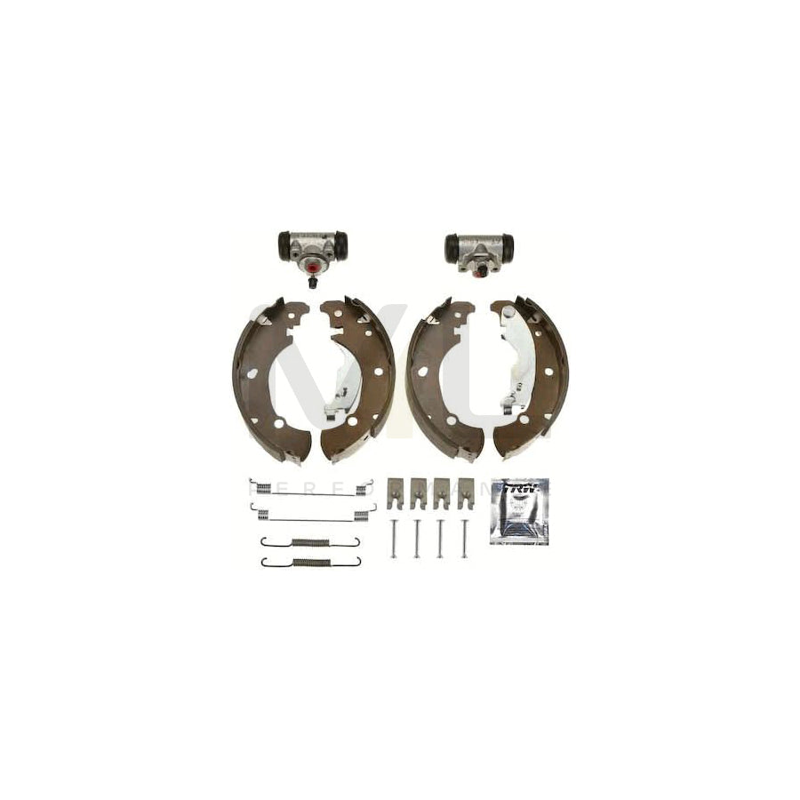 TRW Brake Kit BK1746 Brake Shoe Set with wheel brake cylinder