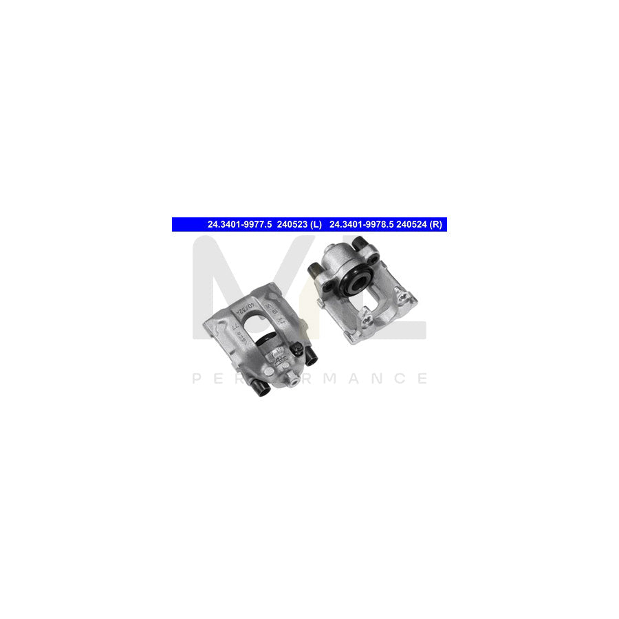 ATE 24.3401-9978.5 Brake Caliper for BMW 7 (E38) without holder