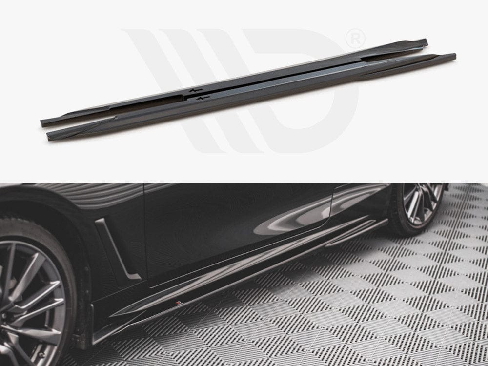 Maxton Design Infiniti Q60 S MK2 (2017-) Side Skirts Diffusers