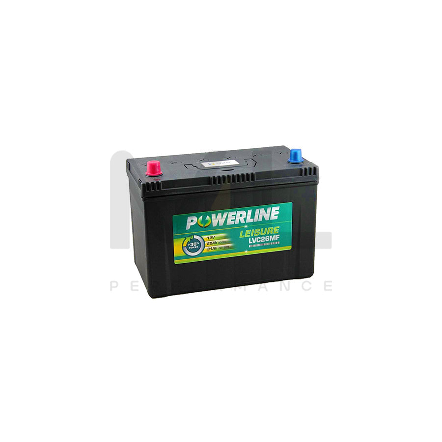 Powerline LVC26MF Leisure Battery 12V