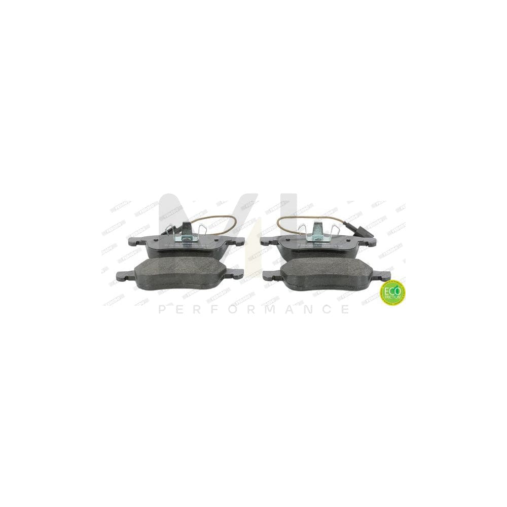 Ferodo Premier Eco Friction FDB1805 Brake Pad Set Incl. Wear Warning Contact, With Piston Clip, Without Accessories