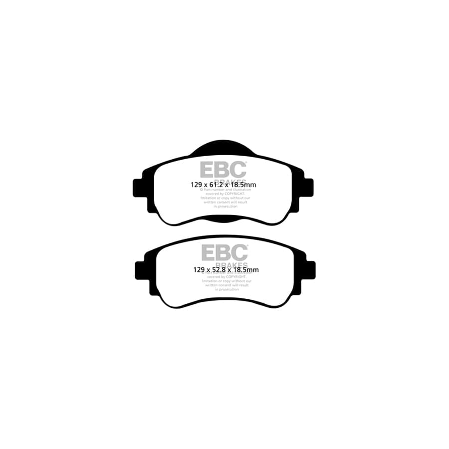 EBC PD40K561 Citroen Ultimax Pad & Plain Disc Kit (Inc. C4 & DS4) 2 | ML Performance UK Car Parts