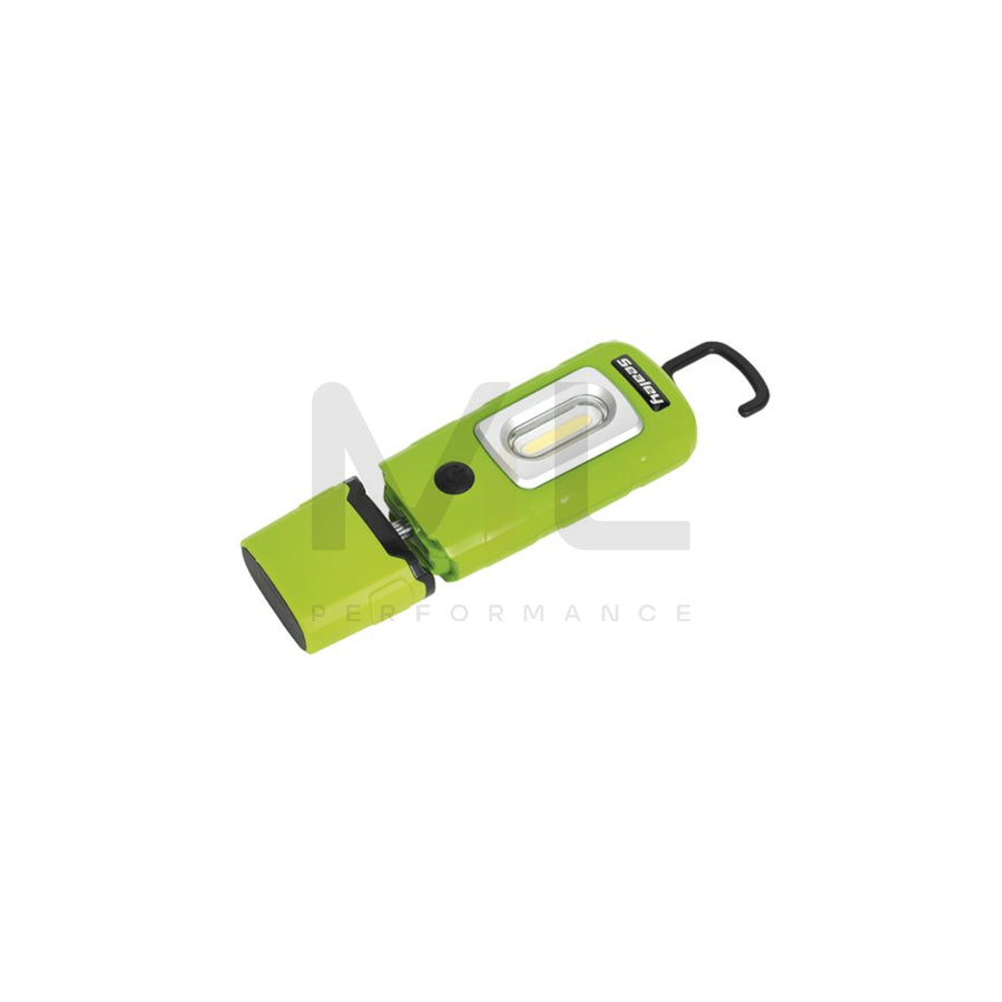 SEALEY LED3601G Inspection lamp LED 100-300 lm 3.7V magnetic with rechargeable battery