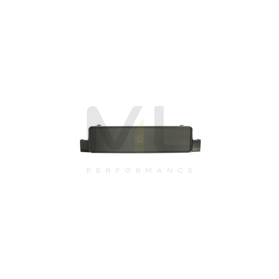 BLIC 6509-01-9539920P Number plate holder for VW PASSAT Front, Black, frameless