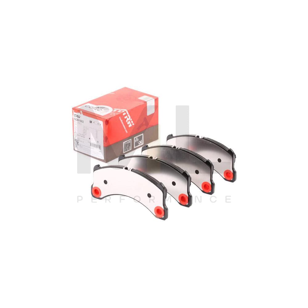 TRW Gdb2004 Brake Pad Set Cotec, Prepared For Wear Indicator