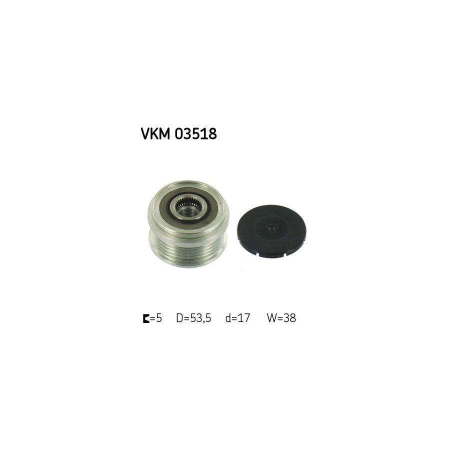 Skf Vkm 03518 Alternator Freewheel Clutch