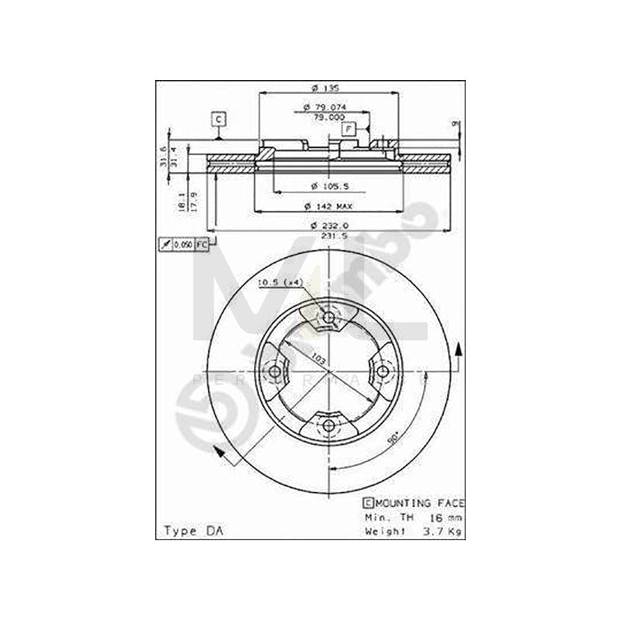 brembo-09-3105-10-brake-disc-internally-vented