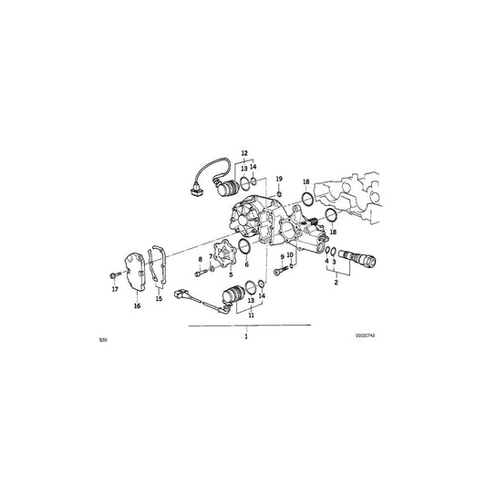 Genuine BMW 11311402428 E36 At-Adjustment Unit (Inc. M3)
