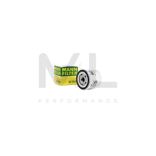 MANN-FILTER W 7008 Oil Filter Spin-on Filter, with one anti-return valve