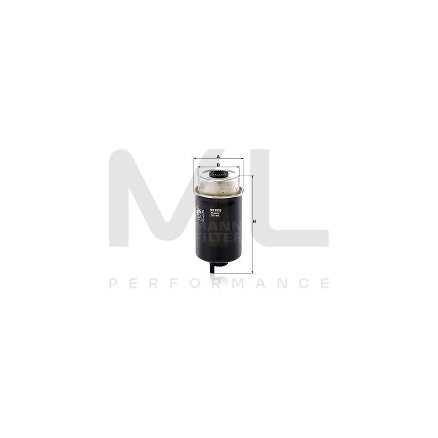 MANN-FILTER WK 8038 Fuel filter for LAND ROVER DEFENDER Spin-on Filter