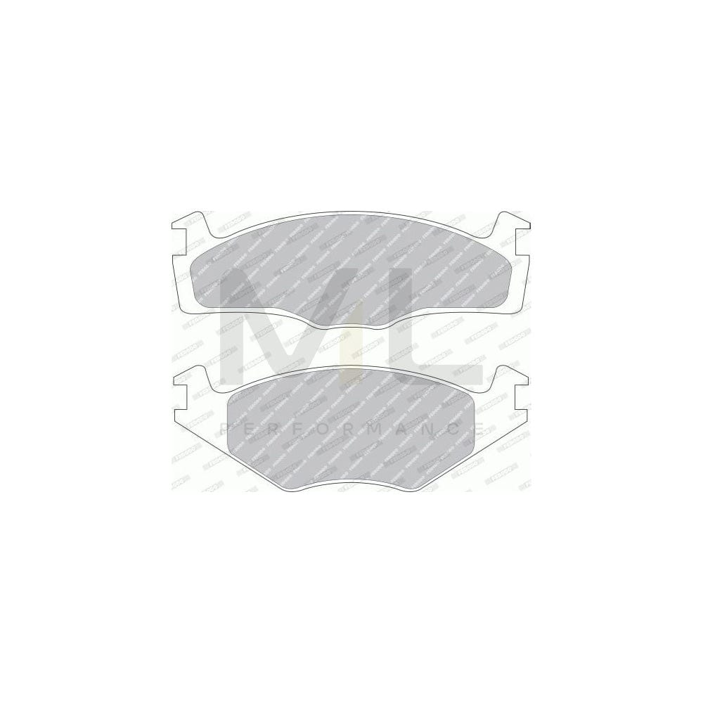 Ferodo Premier FDB392G Brake Pad Set Not Prepared for Wear Indicator