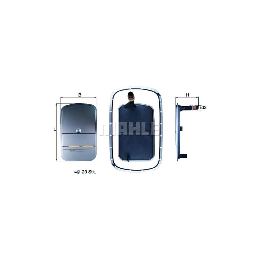 Mahle Original Hx 159Kit Hydraulic Filter, Automatic Transmission | ML Performance UK Car Parts