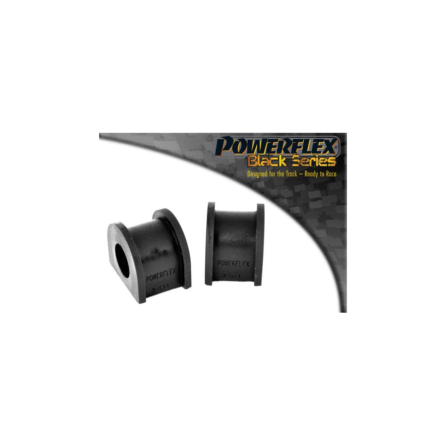 Powerflex PFR3-511-14BLK VW Skoda Seat Audi Rear Anti Roll Bar Mounting 14mm (Inc. Golf, Bora, Octavia, Leon, TT, S3) | ML Performance UK Car Parts