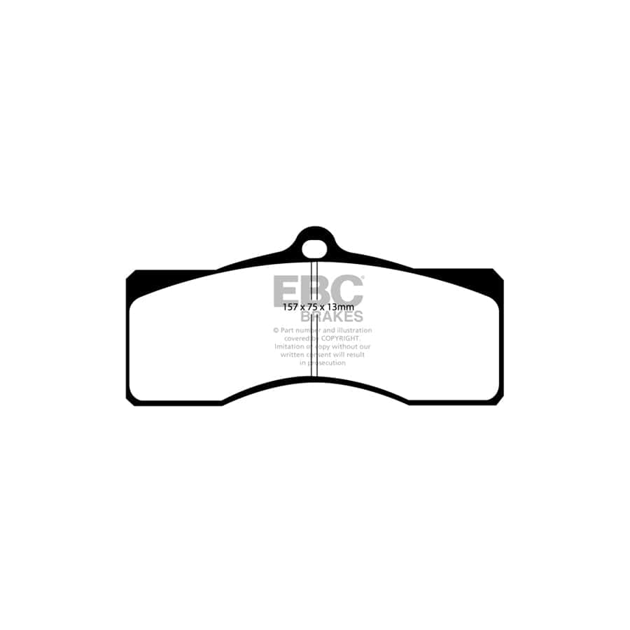 EBC DP1155 Chevrolet Ultimax Front/Rear Brake Pads (Inc. Camaro & Corvette) 2 | ML Performance UK Car Parts