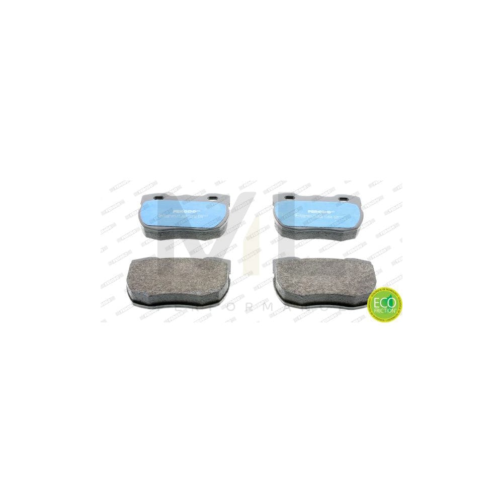 Ferodo Premier Eco Friction FDB747 Brake Pad Set Not Prepared for Wear Indicator, Without Accessories