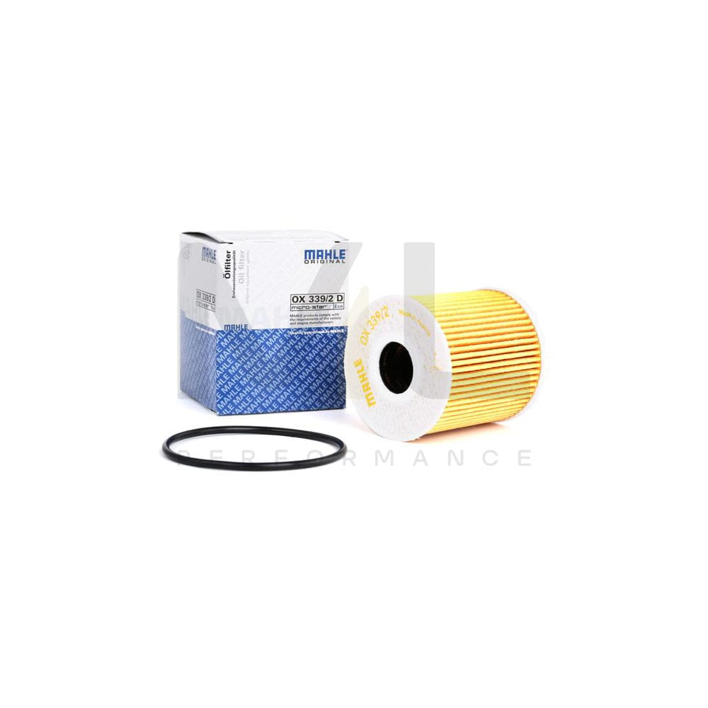 MAHLE ORIGINAL OX 339/2D Oil Filter Filter Insert