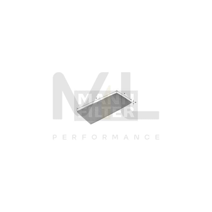 MANN-FILTER CU 2603-10 Pollen filter Particulate Filter