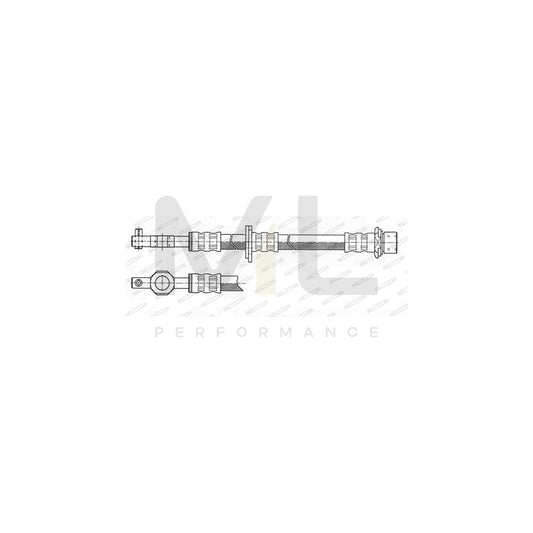 Ferodo FHY3085 Brake Hose 473mm, Ø10