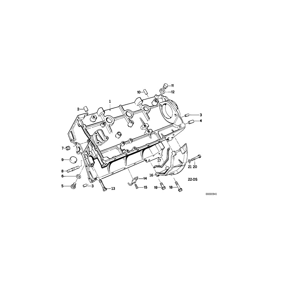 Genuine BMW 11421319573 Torx Bolt M6X16 10.9 (Inc. E30 M3)