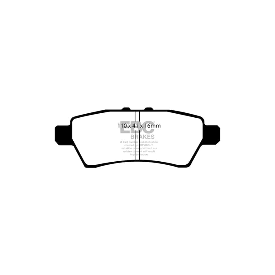 EBC PD40K1372 Nissan Pathfinder Ultimax Pad & Plain Disc Kit - Tokico Caliper 3 | ML Performance UK Car Parts