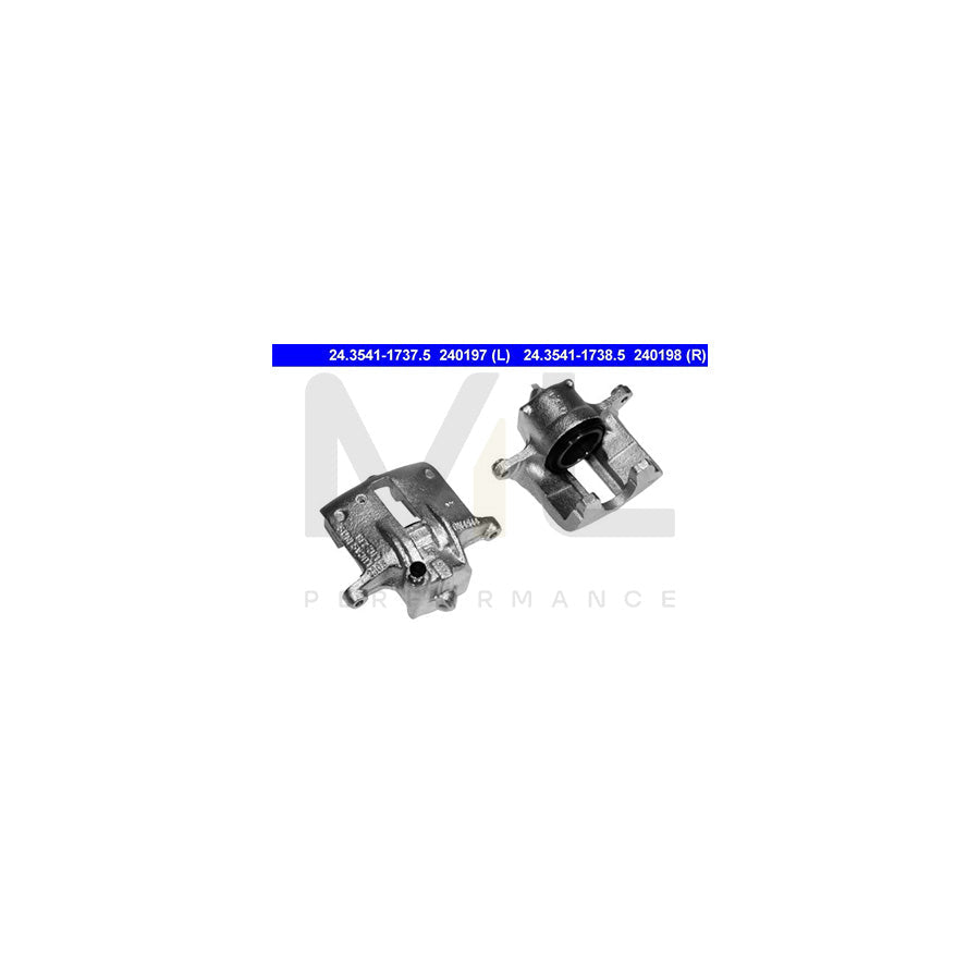 ATE 24.3541-1738.5 Brake Caliper without holder