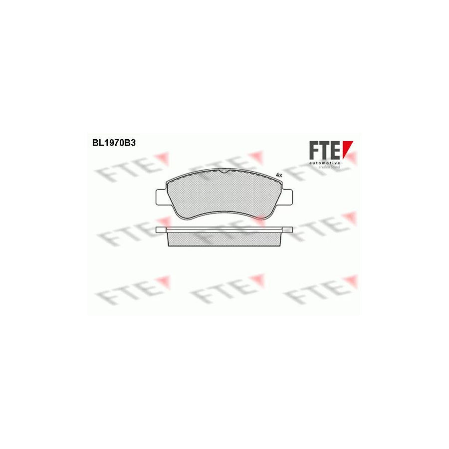 FTE 9010555 Brake Pad Set