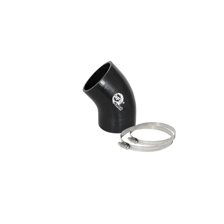 aFe 59-00055 (3 IN ID x 6 IN L x 45-Deg.) Elbow Coupler - Black Replacement Coupling Kit