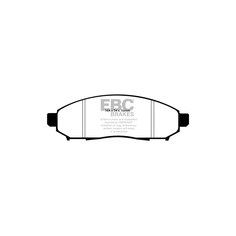 EBC PD40K1372 Nissan Pathfinder Ultimax Pad & Plain Disc Kit - Tokico Caliper 2 | ML Performance UK Car Parts