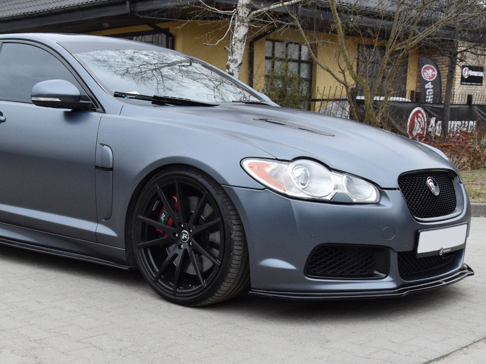 Maxton Design Jaguar Xf- R (2007-2011) Front Splitter V.1