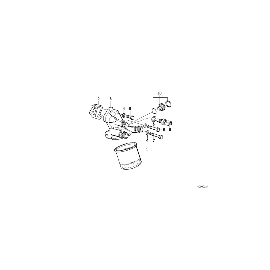 Genuine BMW 11421319267 Gasket (Inc. E30 M3)