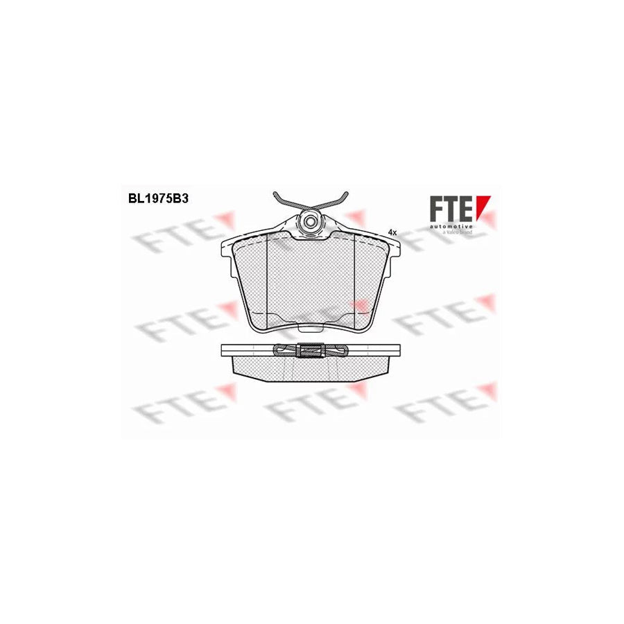 FTE Bl1975B3 Brake Pad Set